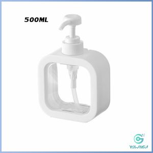 YOlanda ขวดปั๊มสบู่เหลว ขวดเปล่า โลชั่น เจลอาบน้ํา 300ml 500ml Bathroom Storage