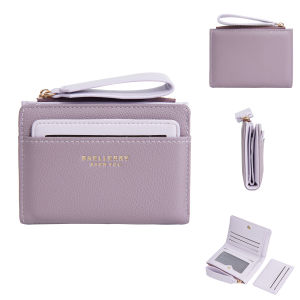 BAELLERRY N8335 Dompet Wanita Kecil Bahan Kulit PU Leather Premium BAEOS