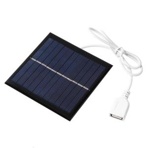 Solar USB Mini Solar Panel Portable Solar Phone for Cellphone 95X95mm