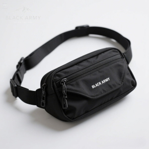 waistbag tas pinggang selempang pria distro casual trendy cowok keren kekinian