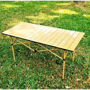 Art Home - Meja Lipat Alumunium Portable Meja Camping Piknik Outdoor Meja Serbaguna -  Portable Folding Table