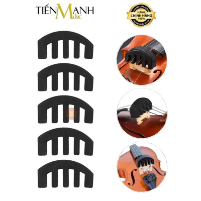[Một Cái] Giảm Âm Lược Cho Đàn Violin Dụng Cụ Chống Ồn Vĩ Cầm Size 4/4 3/4 Bằng Cao Su