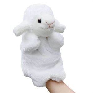 CUBBY Kids Gift Learning Rabbit Stuffed Animals Koala Panda Cartoon Plush Toys Animal Hand Puppet Children Puppets Plush Hand Doll