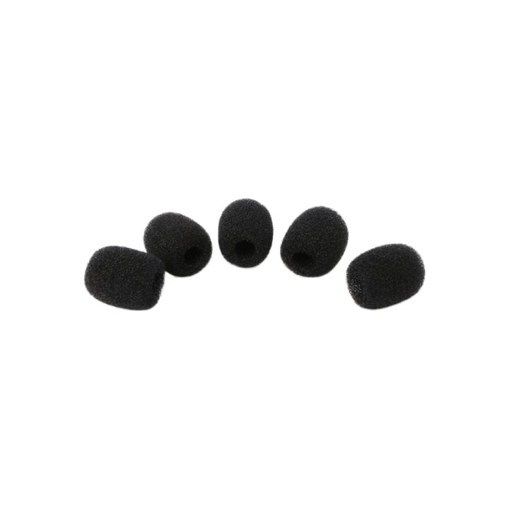 5Pieces Black Sponge Washable Covers Condenser Microphone Soft and