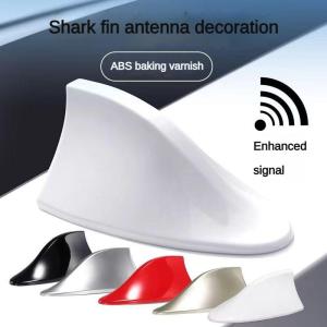 Car Shark Fin Antenna Car Truck Van Roof Radio Signal Aerial FM/AM Signal Aerial Antenna Toppers