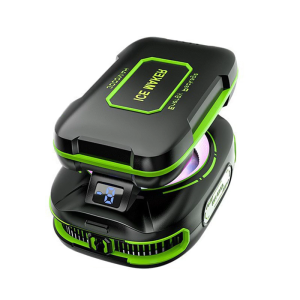 Cellphone Coolers LED Light Phone Cooling Fan Phone Radiator with Larger Cooling Area for Game Playging Vlogging