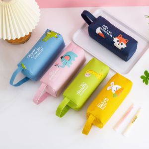 Pencil Case Ms cartoon largecapacity pen bag