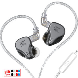 KZ DQ6 3DD In-ear Earphones HIFI Music Sport Headset with 2PIN CableKZ ZAX ZSX ASX ZS10 PRO AS12 AS16 ZSN PRO C12 DM7 AS06 v90s