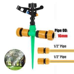 Lawn Garden Sprinkler Rotating Patio Sprinkler 360 Degree Automatic Garden Sprinkler Garden Rotating Sprinkler Lawn sprinklers cover large areas