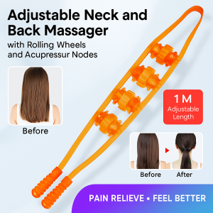 Ball Type Back Massager Shoulder Neck Waist And Back Massager Sedentary Soothing Massager按摩器拉背器