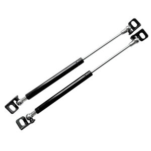 HOL 380mm 2pcs Slow Down Easy Install Convenient Shock Struts Front Bonnet Hydraulic Car Accessories Replacement Parts Stainless Steel Hood Lift Support For Honda Fit For Hydraulic rod for honda jazz/fit 2014-2019