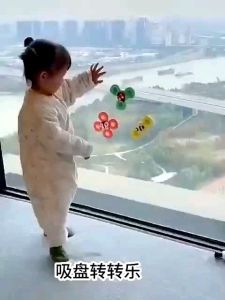 Mainan edukasi FIDGET BAYI playset baby melatih tangan menyentuh memutar Mainan Spinner Bayi Gemoy