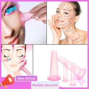 gou 2 cái cốc hút giác hơi bằng silicon dụng cụ nâng da mặt chăm sóc sức khỏe gia đình thư giãn cánh tay chân mặt
