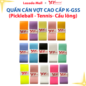 Quấn Cán Vợt KINGTEK K-G5S | Overgrip Cao Cấp Cho Pickleball / Cầu Lông / Tennis | Êm Tay – Chống Trượt – Hút Mồ Hôi Tốt