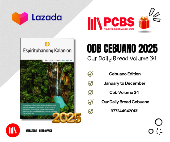 PCBS Our Daily Bread Cebuano 2025 Volume 34 (ANNUAL EDITION SML) ODB ...