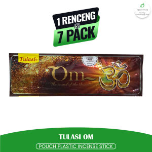 Dupa India Aromaterapi Pouch Plastic - Tulasi OM 35 Sticks