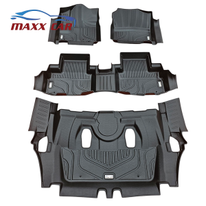 VELOZ - Thảm lót sàn MAXXCAR xe TOYOTA VELOZ CROSS 2022+ nhựa TPE đúc 5D + Rối xám Logo.
