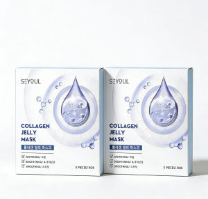 SEYOUL Collagen Jelly Sleeping Mask - 83% Collagen | Collagen Mask to Moisturize and Smooth the Skin Make It Shine