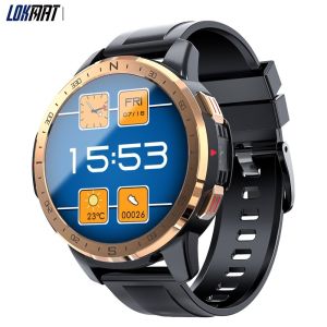 LOKMAT APPLLP 7 Smart Watch 4G Network Android 9.1 Dual System Wifi GPS Smartwatches Men Heart Rate Fitness Tracker