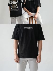 ✅ Cyfersia Master Oversize Jumbo Heavyweight 16s Full T shirt Oversized Detective OSCC110 .C