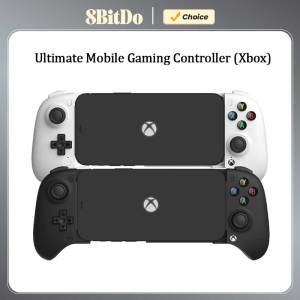 8Bitdo Ultimate Wireless Mobile Gaming Controller (Xbox),Gamepad with Hall Effect Triggers and Joysticks for Android