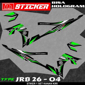 STIKER STRIPING JUPITER Z 115 ROBOT STICKER PREMIUM BISA HOLOGRAM JRB 26