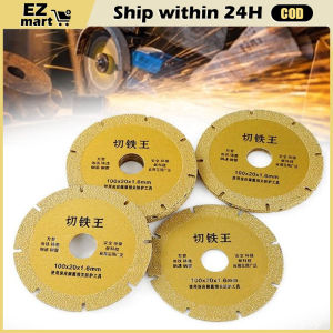 1pc Diamond Saw Blade Metal Cutting Disc For Brazing Iron Rebar Stainless Steel 100mm Angle Grinder Disk Cut Off Wheel Tool