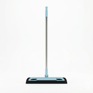 Floor Squeegee Mop Hair Remover Water Wiper 180° Rotating Stainless Steel Handle 85cm Magic Sponge Cleaner for Bathroom Kitchen Glass Floor Home Use