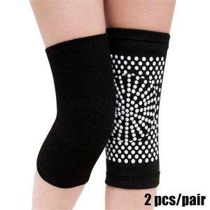 1 Pair Sports Knee Pads Men and Women Self Heating Knee Brace Support Warm for Arthritis Joint Pain Relief Injury Recovery Knee Massager Leg Warmer