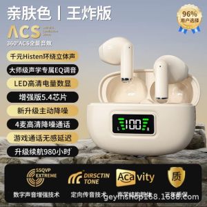 2025 Huaqiangbei In-Ear Noise Cancelling Y3a Bluetooth Headset Digital Display Ultra-Long Battery Life Wireless Headset Bluetooth Factory