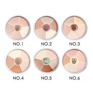 Kem Che Khuyết Điểm 6 ô Kryolan Concealer Circle 40g - Nika Cosmmetics