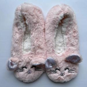 House Slipper Home Women Winter Fur Warm Plush Non slip Grip Indoor Fluffy Lazy rat Mouse Ears Fuzzy Shoes Female Cute Funny