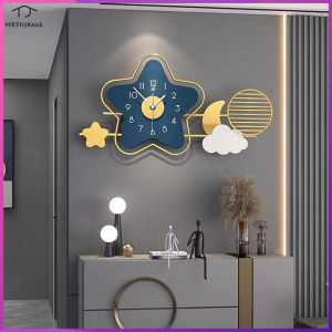 HKStorage Hiện Đại Sang Trọng Đồng Hồ Treo Tường Đơn Giản Sống Đồ Trang Trí Phòng Thời Trang Đồng Hồ Treo Tường Nhà Thời Trang Cá Nhân Sáng Tạo
