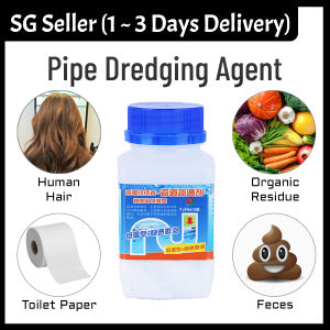 268G Powerful Pipe Dredging Agent | Pipe Dredging Powder | Clog Remover | Declogger | Drain Cleaner | Toilet Bowl Clog / Sink Clog / Drain Clog
