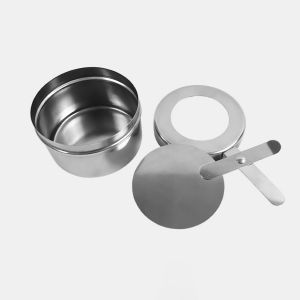 Kompor Alkohol Mini Portabel Dengan Tutup Outdoor Untuk Alat Survival Outdoor Camping