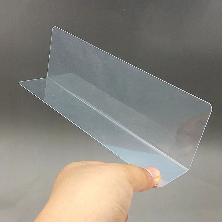 PVC%20Shelf%20Dividers%20Clear%20Closet%20Shelf%20PVC%20Barrier%20Table%20Shield%20Divider%20For%20Store/Office%20-%20Image%203