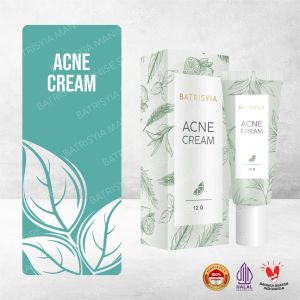Batrisyia Acne Cream 9 gr - Krim Untuk Jerawat Wajah