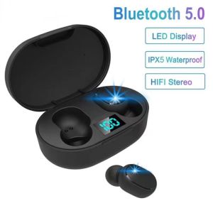 TWS 5.0 E6S Bluetooth Earphone Airdots Digital Display Hearing Headphone Wireless Earbuds