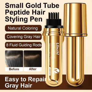 Hair Coloring Stick Waterproof and Sweat-Proof Hair Dye Comb Disposable Hair Color Pen Hide Bald Edges Hair Root Temporary Cover White Hair
