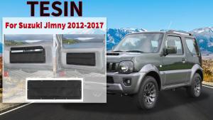 HH8 TESIN Stowing Tidying Car Tail Door Tailgate Storage Bag Organizer for Suzuki Jimny 2012 2013 2014 2015 2016 2017 Accessories 8K6N2