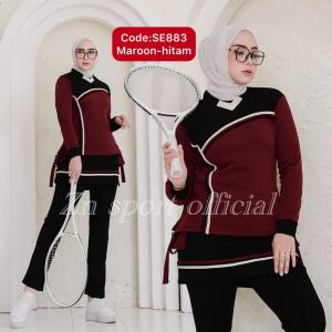BAJU OLAHRAGA SENAM AEROBIK YOGA WANITA ZN SPORT