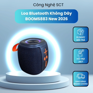( SALE CỰC RẺ ) Loa Bluetooth Thông Minh HM805 / BOOMS885 / BOOMS883 Di Động – Âm Thanh Mạnh Mẽ Bass Trầm Sâu Thích Hợp Đi Chơi Dã Ngoại Du Lịch