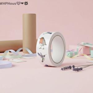 WP💓💛💖 500pcs roll Bird Roll Stickers Phone Scrapbook Envelope Gift Water Cup Guitar Skateboard Notebook Waterproof Decorative