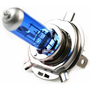 Lampu Bohlam Halogen H4 Anti Silau 35 55/65 100 Watt 12V - Bohlam H4 kaki 3 Tahan Panas Kuat & Awet