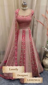 [PRE-ORDER] SEMISTITCHED LEHANGA CHOLI {ETA:2026-12-31}
