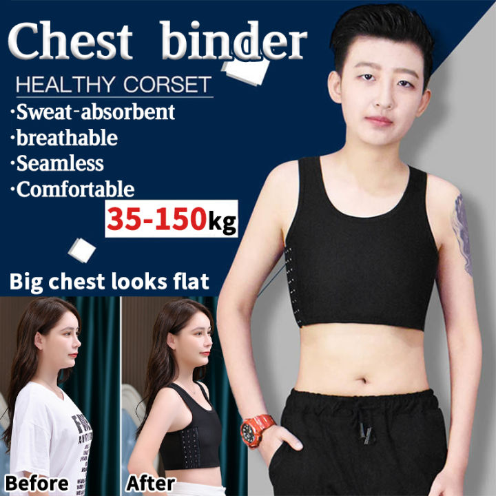 Chest Binder Tomboy Binder Bra Breathable Breast Binder Non