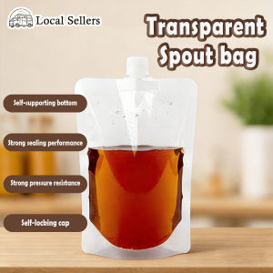 【Shipping from Malaysia】50个装吸嘴袋 Heat & Cold Resistant Spout Pouch Airtight Liquid Packaging
