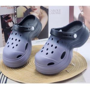 Sandal Baim Wanita Terbaru Sepatu Sendal Fuji Lucu Wedges Karet Empuk