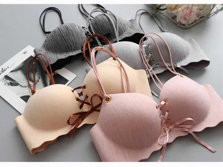 CINOON Super Push Up bras Sexy seamless women's underwear Wire Free Female  bralette beauty back lingerie Ladies Brassiere