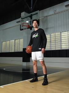 Qiaodan Basketball Shoes for Men Spike Leather Warmth Cushioning Anti Slip Comfortable QXA013244120G